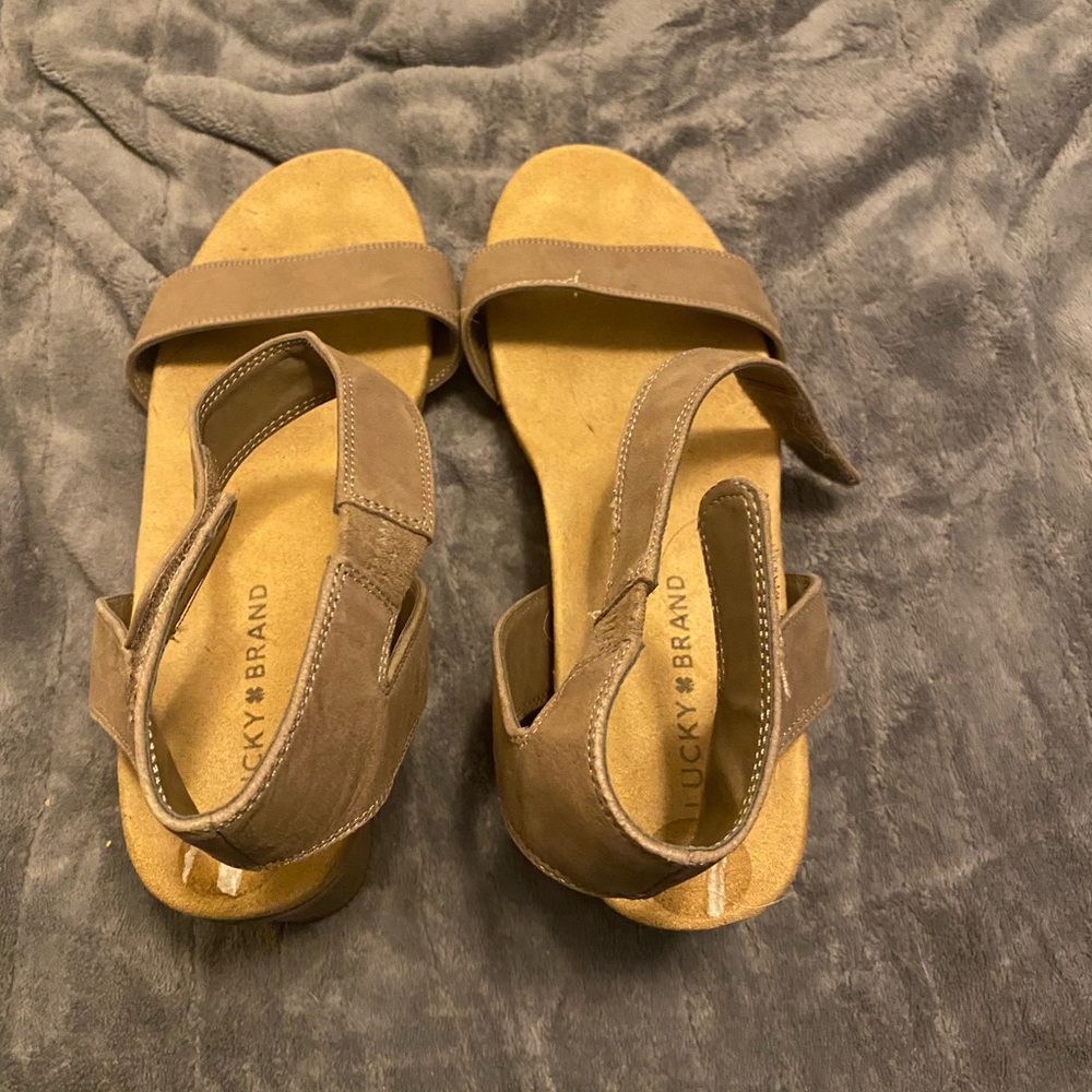 Lucky Brand Brown Sandals